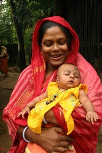Nurunnahar Begum, pregnant for 2 months then, came out on the street of Phulbari to disobey a restriction on public gathering declared by the state on 27 August, 2006. Her pictures of confrontation with aggressive armed forces of the state were published in the front pages of the national dailies during the Phulbari uprising. She had won her battle on 30 August and Bangladesh Government had to agree with the protesters to cancel the deal with Asia Energy (now GCM) and say no to establish any open pit coal mine in the country ever.