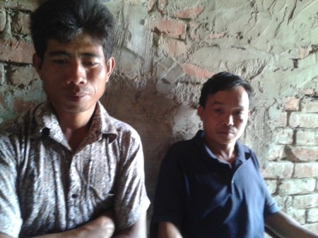 ২৩ বছর পরে হেমরঞ্জন চাকমা এবং অতুল চাকমা 